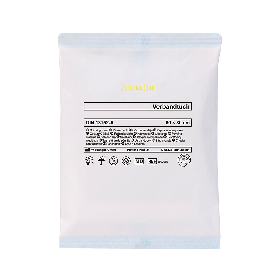 [SÖH 1003009] Verbandtuch SO ca. 60 x 80 cm, steril