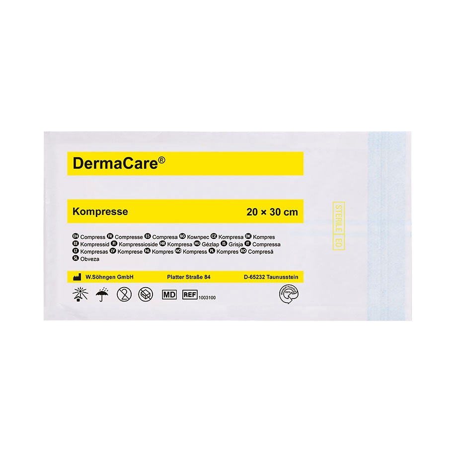 [SÖH 1003100] DermaCare Kompresse 20 x 30 cm Steril, einzeln verpackt