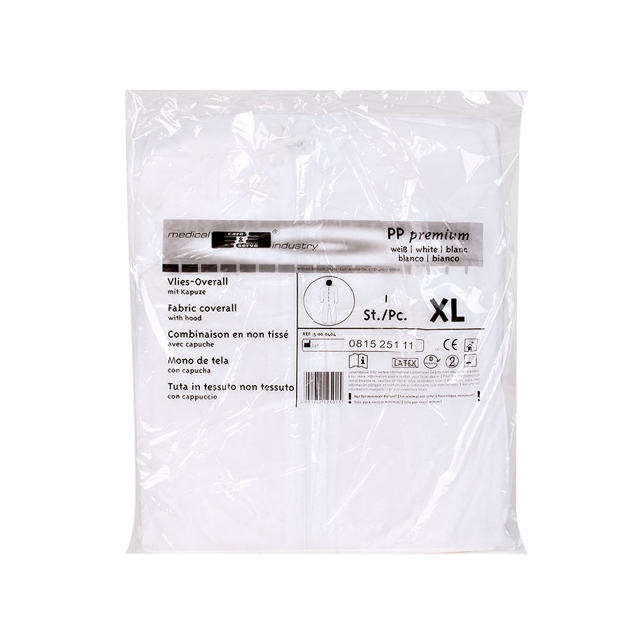 Einmal-Schutzoverall XL