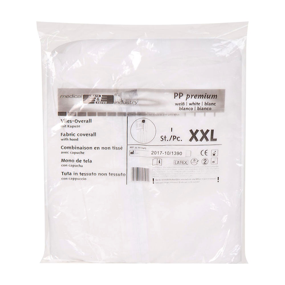 Einmal-Schutzoverall XXL, Vlies