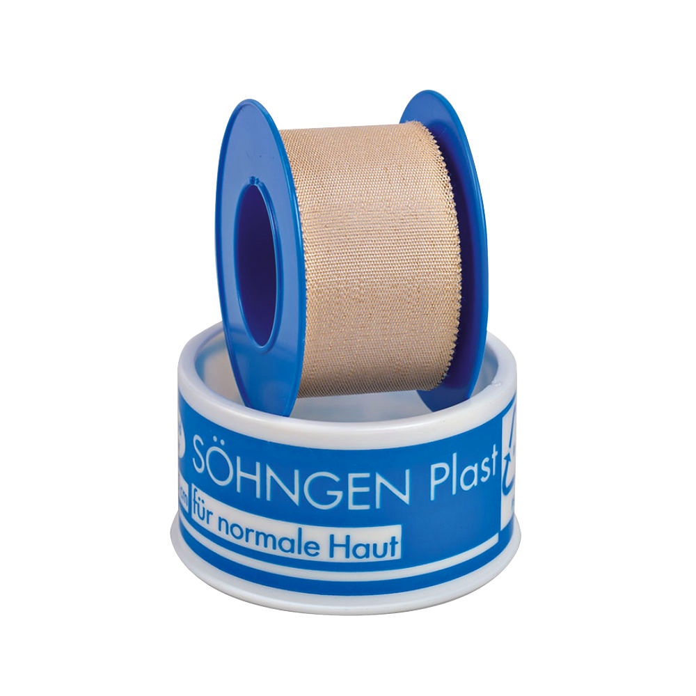 [SÖH 1009111] SÖHNGEN-Plast Heftpflaster Ca. 5 m x 2,50 cm mit Schutzring