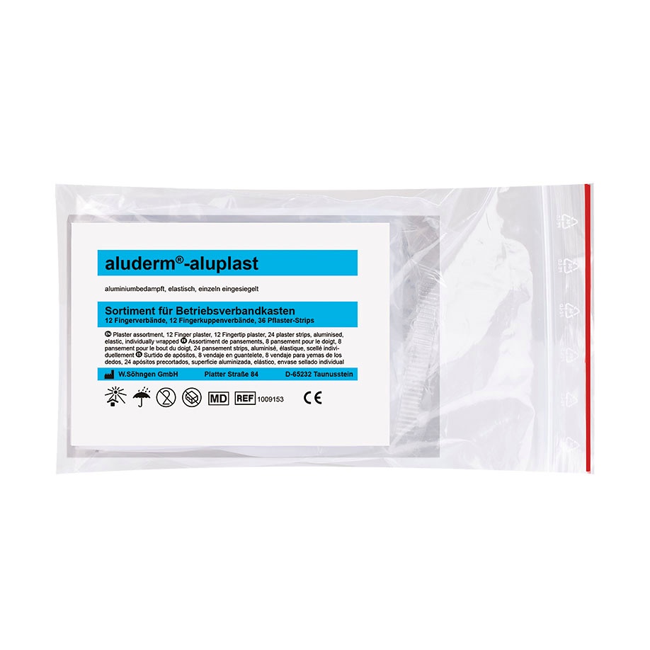 [SÖH 1009153] Aluderm-aluplast Fingerverband-Sortiment Groß (60 Stck.)