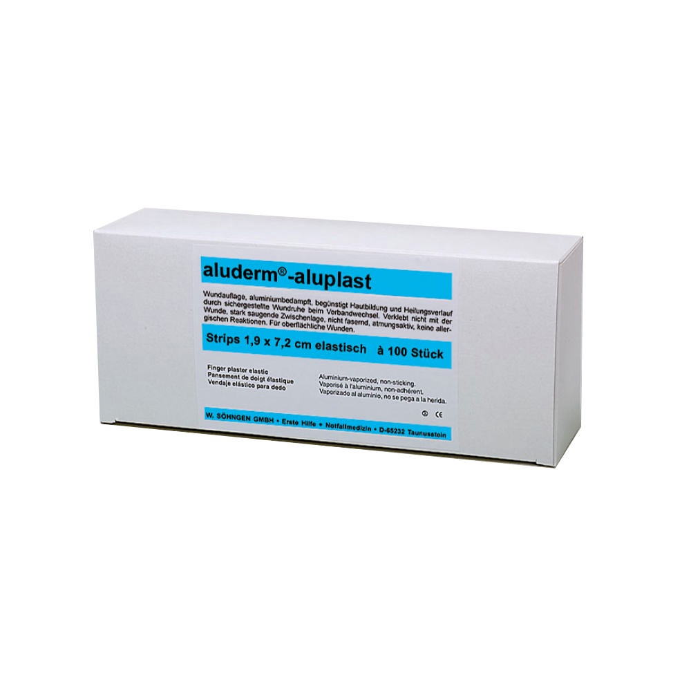 Aluderm-aluplast Strips Elastisch ca. 1,9 x 7,2 cm (100 Stck.)