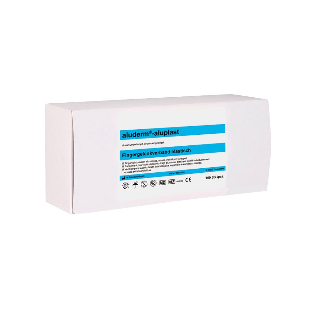 Aluderm-aluplast Fingergelenkverband Elastisch ca. 4,0 x 7,2 cm (100 Stck.)