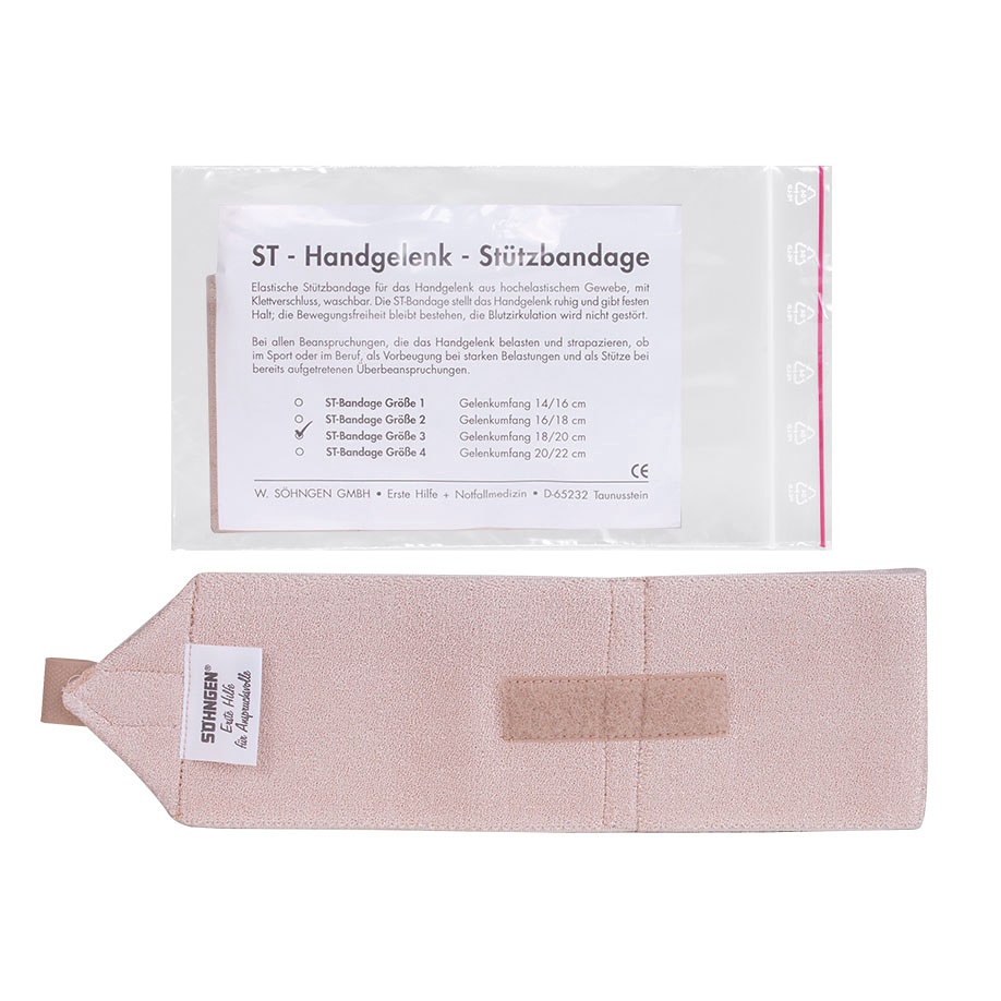 [SÖH 1010031] ST-Handgelenk-Stützbandage Gr. 3, Handgelenkumfang 18/20 cm