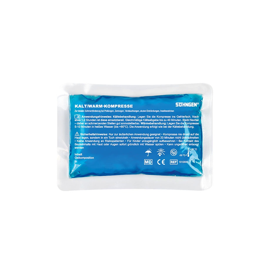 [SÖH 1012035] Thermo Kalt/Warm-Kompresse Klein ca. 8 x 13 cm