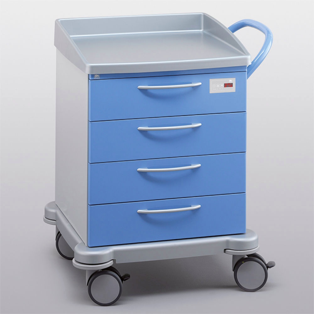 Verband- und Behandlungswagen, 4 Schubladen Typ 6D, SCHMITZ medical GmbH