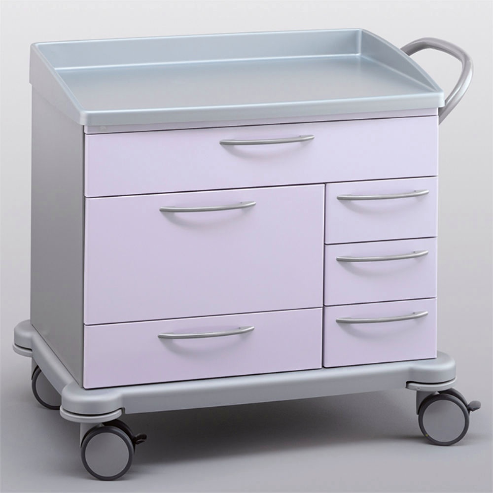 [SSW 260.1030.0] Verband- und Behandlungswagen mit 1 Schublade Typ 9D, links 1 Schublade