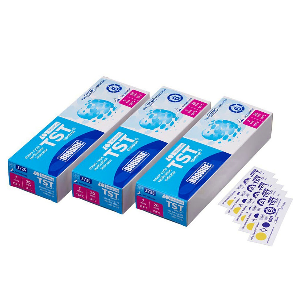 [STE 3725AB] BROWNE TST Control Emulationsindikatoren Selbstklebend (200 Stck.)