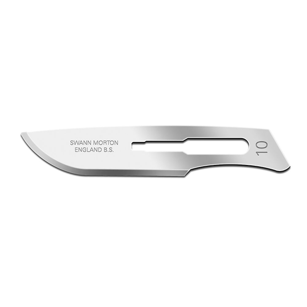 [SWA 110] Einmal-Skalpellklingen Swann-Morton Fig. 10 steril (100 Stck.)