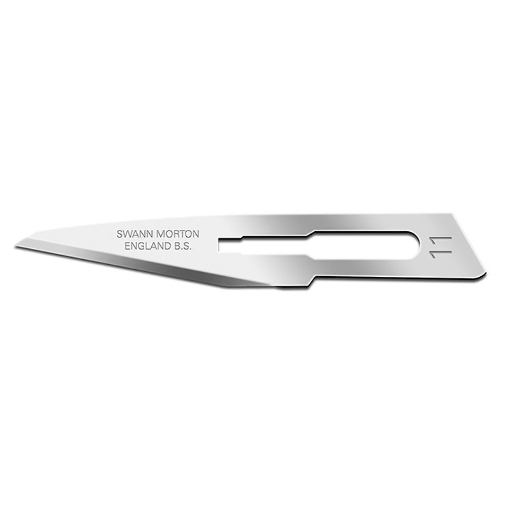 [SWA 111] Einmal-Skalpellklingen Swann-Morton Fig. 11 steril (100 Stck.)