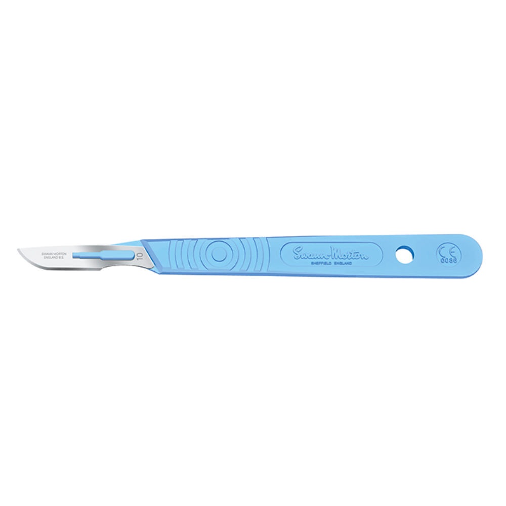 [SWA 210] Einmal-Skalpelle Swann-Morton Fig. 10 Steril (10 Stck.)