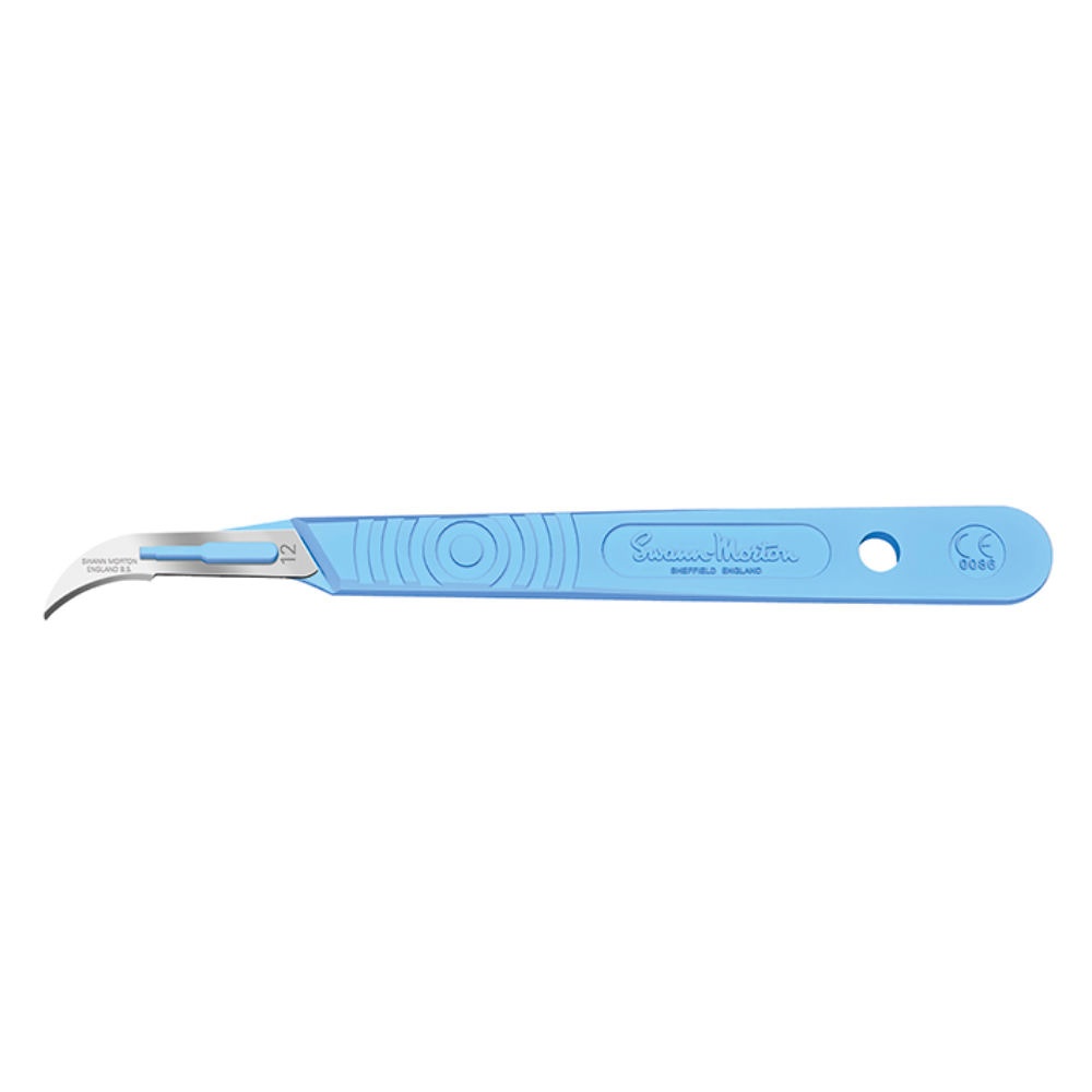 [SWA 212] Einmal-Skalpelle Swann-Morton Fig. 12 Steril (10 Stck.)