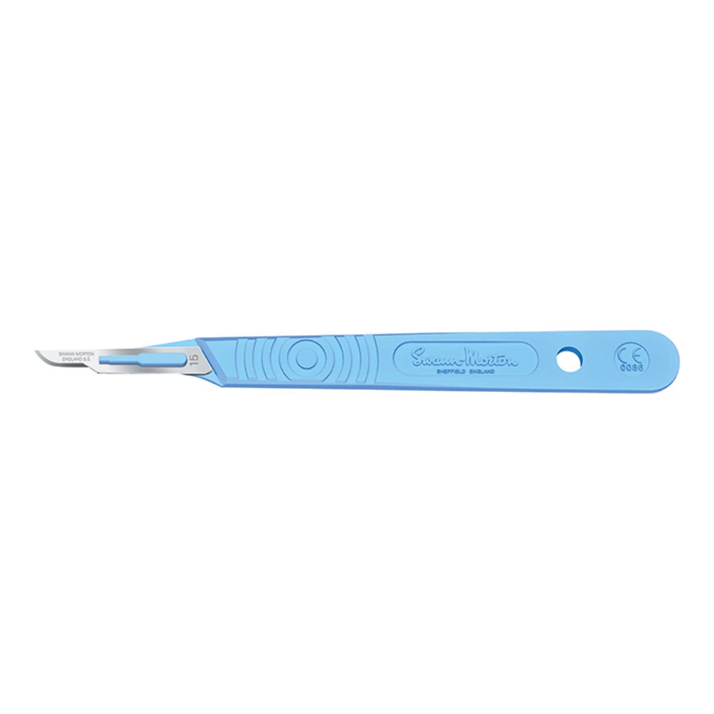 [SWA 215] Einmal-Skalpelle Swann-Morton Fig. 15 Steril (10 Stck.)