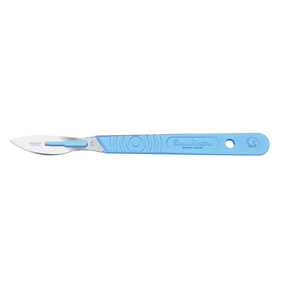 [SWA 224] Einmal-Skalpelle Swann-Morton Fig. 24 Steril (10 Stck.)