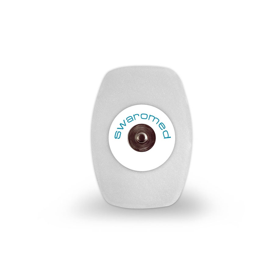 Swaromed Einmal-Elektroden mit Festgel 36 x 50 mm, oval (50 Stck.)