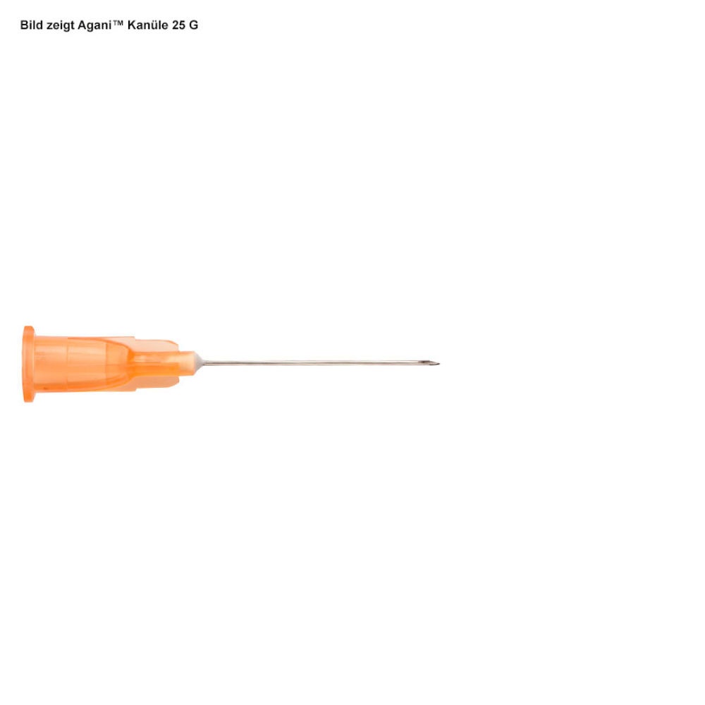 Agani Sonderkanülen 25 G x 1'' 0,50 x 25 mm, orange (100 Stck.)