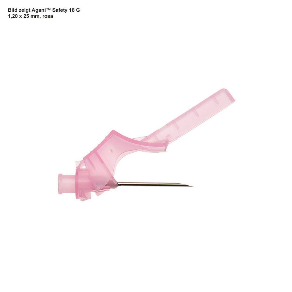 Agani Sicherheits-Injektionskanülen 18 G x 1 1/2'' (100 Stck.)