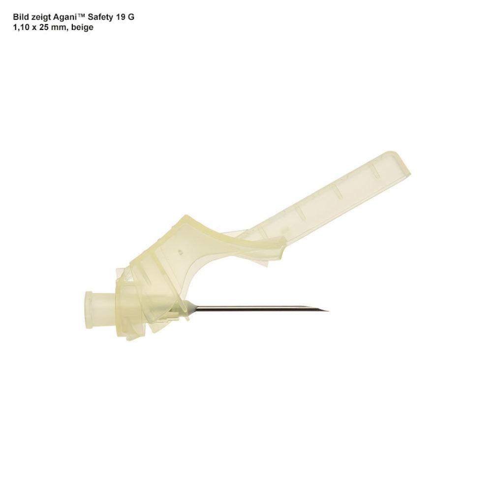 Agani Sicherheits-Injektionskanülen 19 G x 1 1/2'' (100 Stck.)