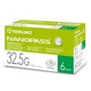 NANOPASS 32.5G Pen-Nadeln 0,22 x 6 mm (100 Stck.)