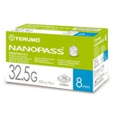 NANOPASS 32.5G Pen-Nadeln 0,22 x 8 mm (100 Stck.)