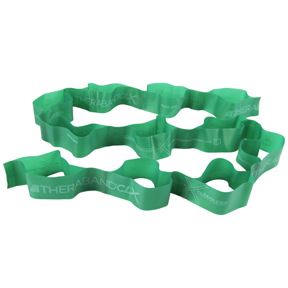 [THB 13221] TheraBand CLX Band 2 m Stark - grün