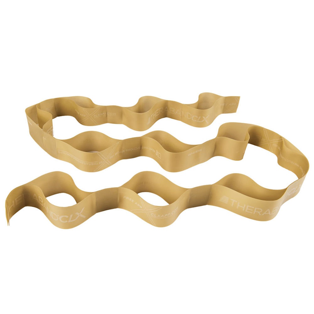TheraBand CLX Band 2 m Maximal stark - gold