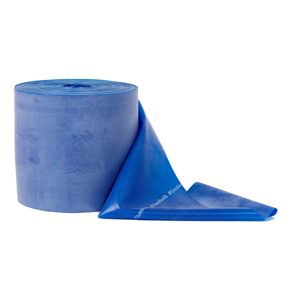 [THB 20150] TheraBand 12,8 cm x 45,5 m Extra stark - blau
