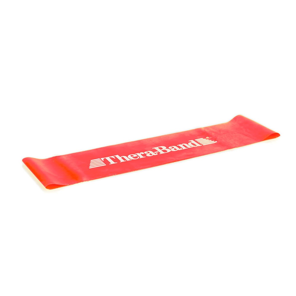 TheraBand Loop 7,6 x 30,5 cm (Ø 20 cm) Mittel stark - rot