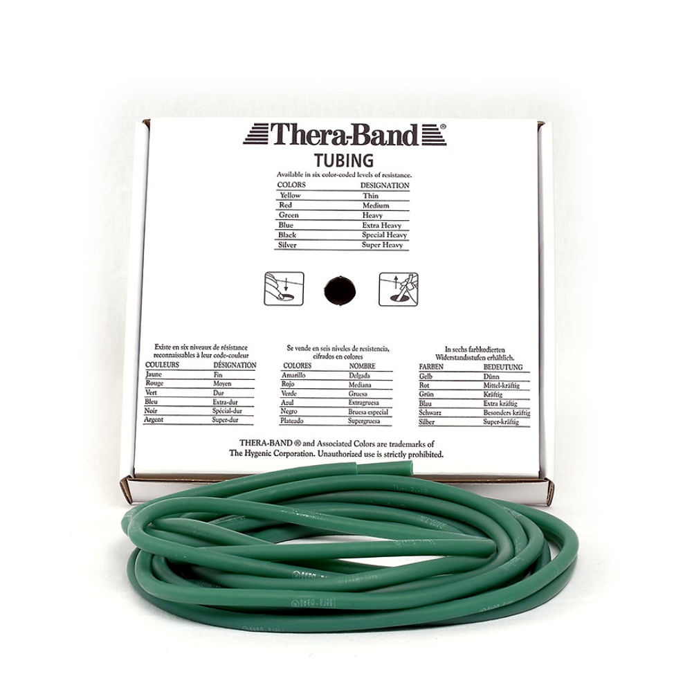 TheraBand Tubing 7,5 m Stark - grün