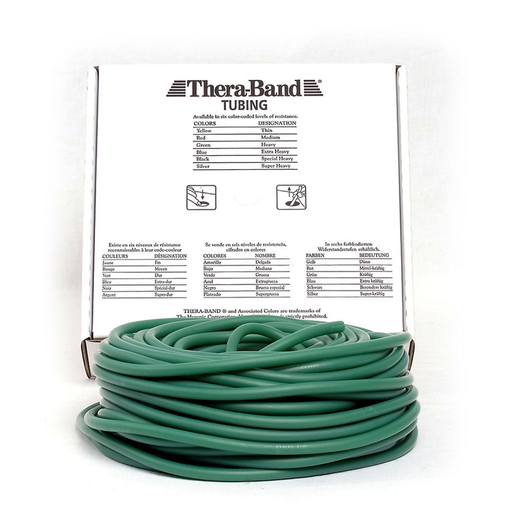 [THB 21140] TheraBand Tubing 30,5 m Stark - grün