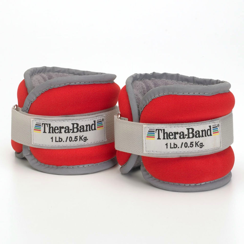 [THB 25870] TheraBand Gewichtsmanschetten 2 x 450 g, rot