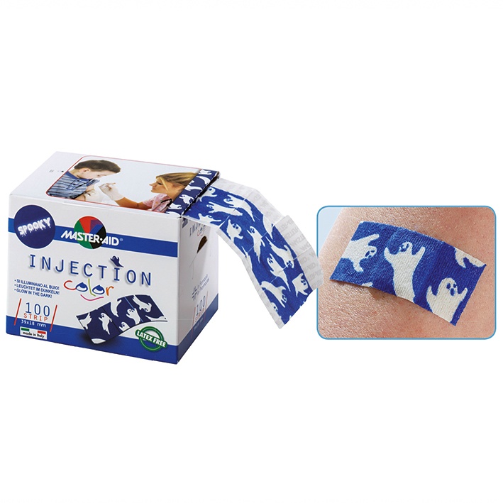 [TRU 70477] INJECTION Strip Color Injektionspflaster Spooky, 39 x 18 mm (100 Stck.)