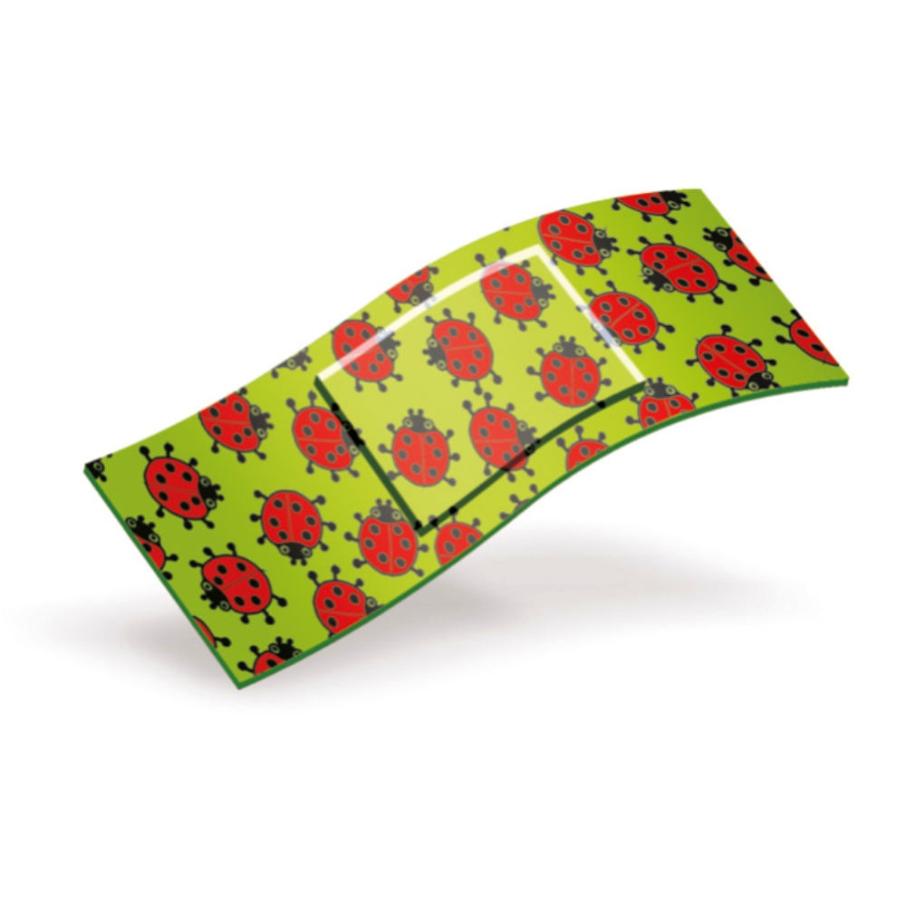 [TRU 70481] INJECTION Strip Color Injektionspflaster Marienkäfer, 39 x 18 mm (100 Stck.)