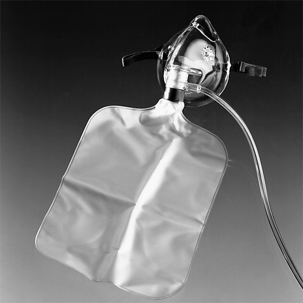 [TYC 13122] KENDALL Sauerstoffmaske für Erw. 213 cm, für hohe O2-Konzentrationen