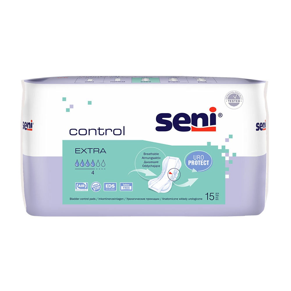 [TZM SE-095-EX15-SC2] Seni Control Extra Inkontinenzeinlagen (15 Stck.)