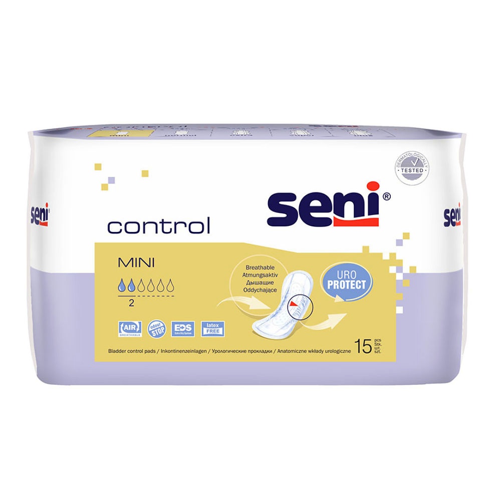 [TZM SE-095-MI15-SC3] Seni Control Mini Inkontinenzeinlagen (15 Stck.)