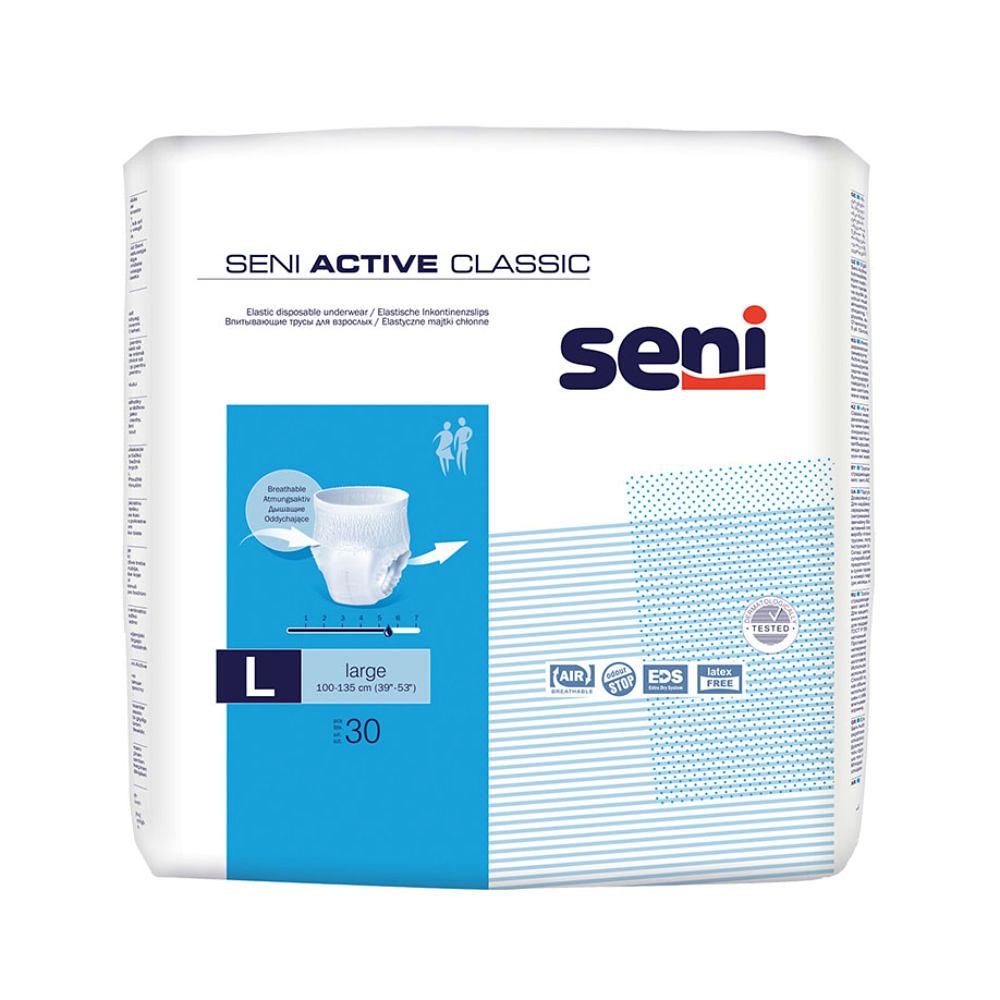 [TZM SE-096-LA30-AC1] Seni Active Classic Large Inkontinenzslips (30 Stck.)