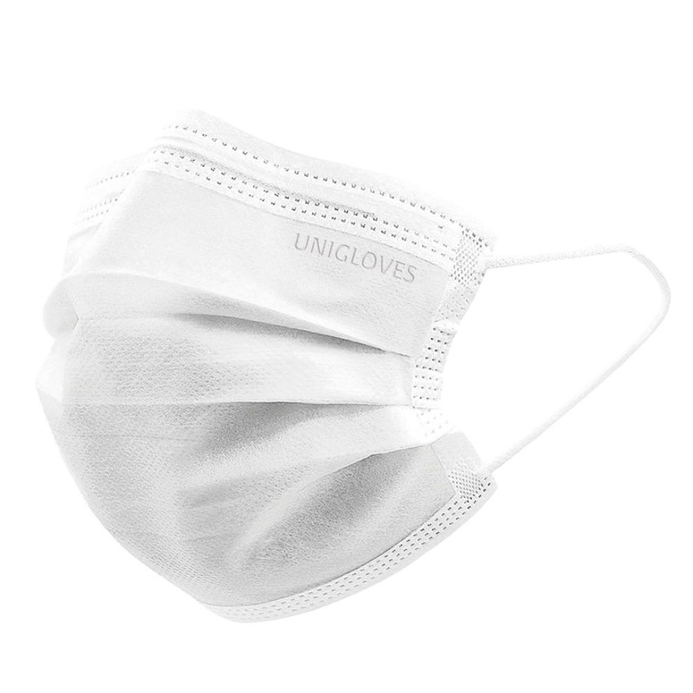 [UGV 2005 WHITE] Einmal-Mundschutz Profil Plus, weiß