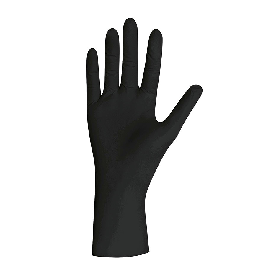 Select Black U.-Handschuhe Gr. XS Latex Unsteril puderfrei schwarz (100 Stck.)