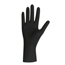 BLACK LATEX U.-Handschuhe Gr. S, Latex Unsteril puderfrei schwarz (100 Stck.)