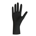 BLACK LATEX U.-Handschuhe Gr. L, Latex Unsteril puderfrei schwarz (100 Stck.)