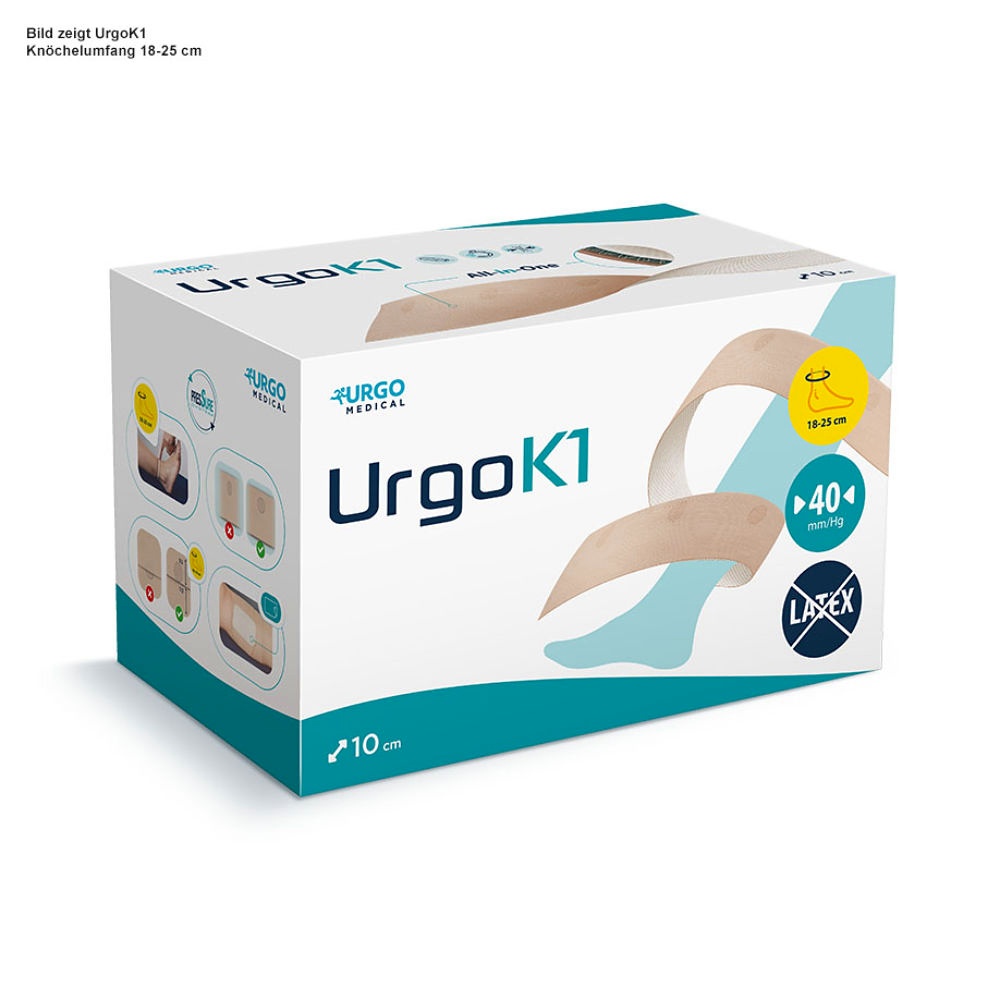 [URG 193150] UrgoK1 Mehrkomponenten-Kompressions System, Knöchelumfang 25-32 cm