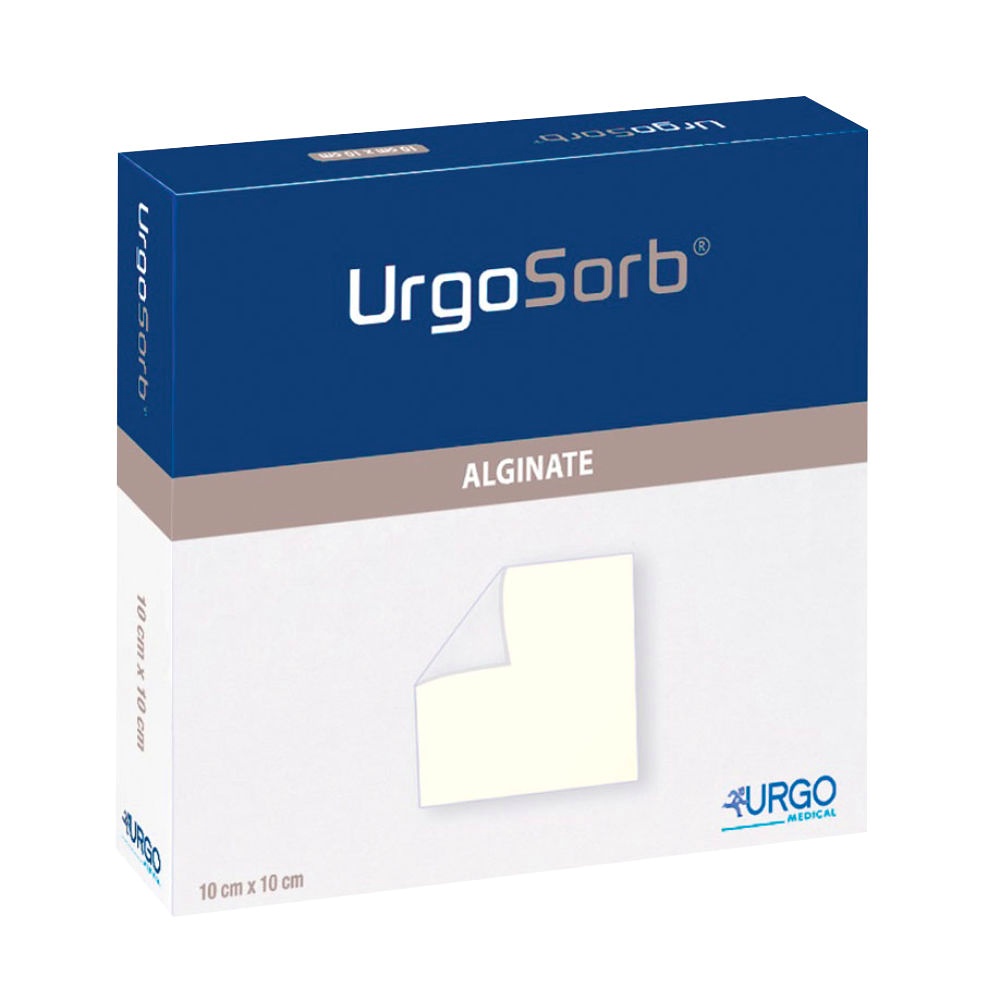 [URG 501665] UrgoSorb Alginatwundauflagen 10 x 10 cm (10 Stck.)