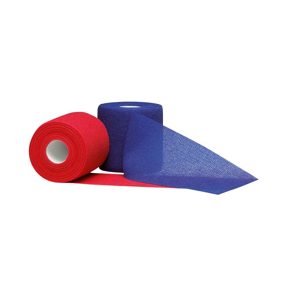 [URG 510855] Urgomull haft color latexfrei Fixierbinde rot, 20 m x 8 cm