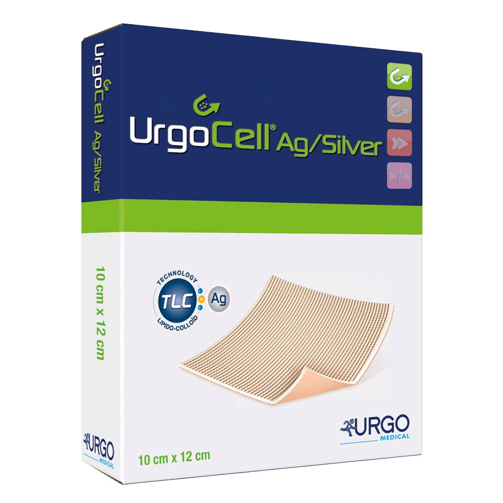 [URG 513002] UrgoCell Silver Schaumstoffwundauflagen 6 x 6 cm (10 Stck.)