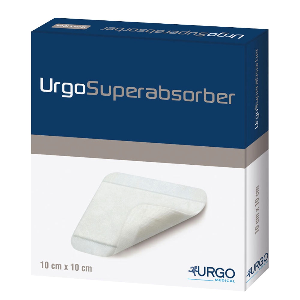 UrgoSuperabsorber Wundauflagen Steril, 20 x 20 cm (10 Stck.)
