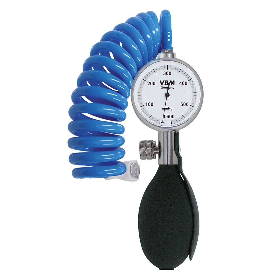 [VBM 2018601] Tourniquet-Handgebläse Mit Manometer 600 mmHg