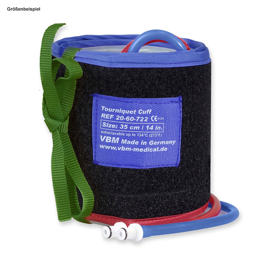 [VBM 2060711] Tourniquet-Doppelmanschette, Arm 35 x 12 cm