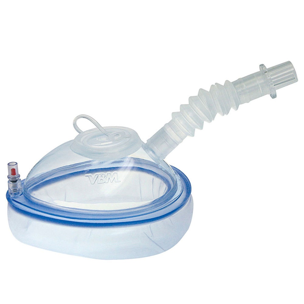 [VBM 3040777] Endoskopiemaske Gr. 5 Erwachsene Mit Silikonmembrane 10 mm